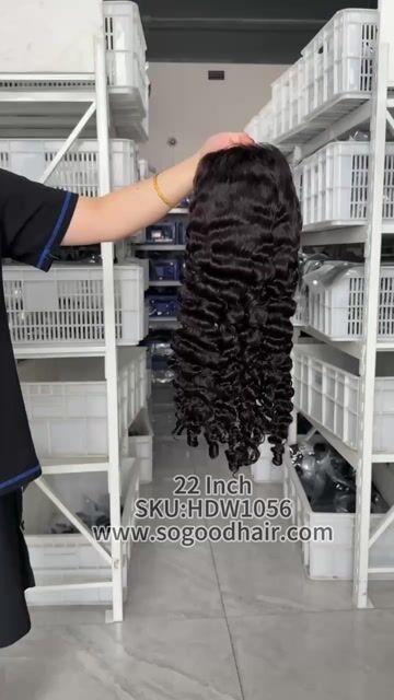 Burmese Curly Swiss HD Undetectable Lace 13x4 Frontal Wig